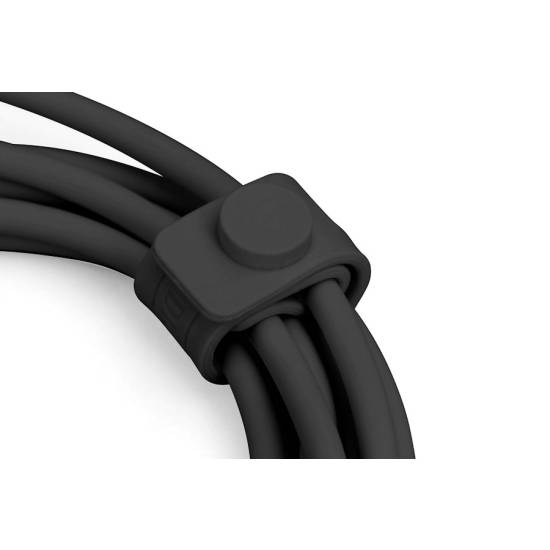 Kabel USB 2.0 USBA - USB-C 60W czarny 1,0m silikonowy Digitus AK-300340-010-S