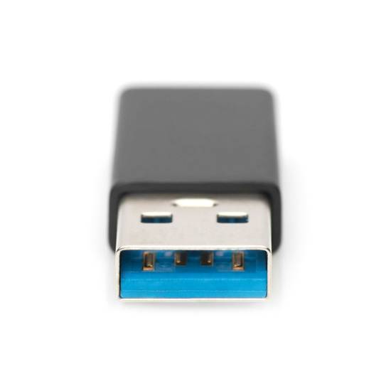 Adapter USB-C żeńskie -> USB 3.0 A męskie Digitus AK-300524-000-S