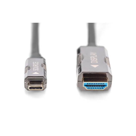 Kabel USB-C -> HDMI 4K AOC 20m Digitus AK-330150-200-S