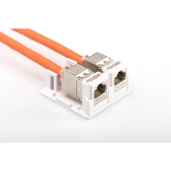 Obudowa punktu konsolidacyjnego na 2 moduły keystone Digitus AT-AG 302A-WH