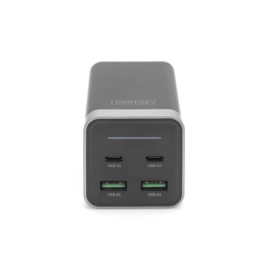 Ładowarka sieciowa GaN USB A x2 USB-C x2 PD 65W Digitus DA-10180