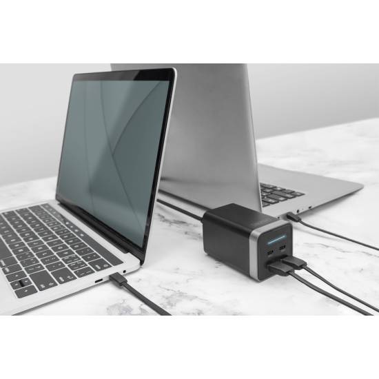 Ładowarka sieciowa GaN USB A x2 USB-C x2 PD 150W Digitus DA-10181