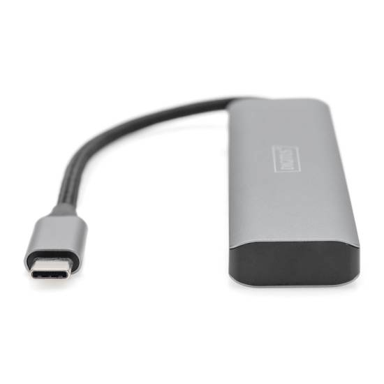 Hub USB-C -> USB Typ-C x4 5Gbps Digitus DA-70246