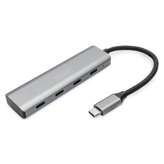 Hub USB-C -> USB Typ-C x4 5Gbps Digitus DA-70246
