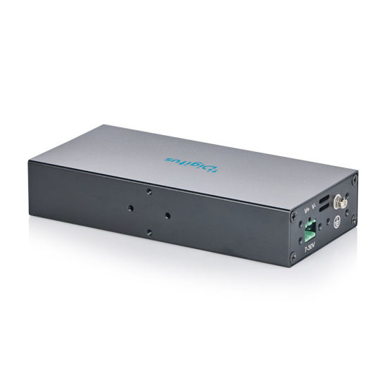 Hub USB 3.2 Gen1 5Gbit/s 7x USB-A host USB-B przemysłowy metalowa obudowa szyna DIN aktywny Digitus DA-70261