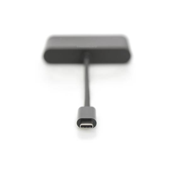 Adapter USB-C -> HDMI 4K + PD 60W + USB3.0 Digitus DA-70855