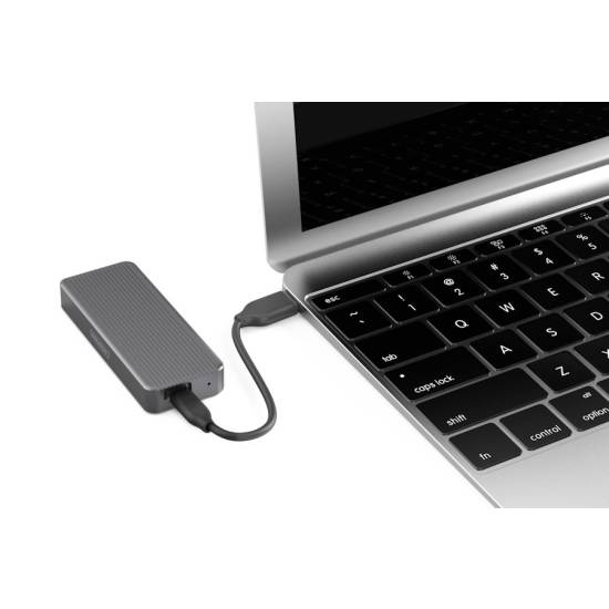 Obudowa SSD M.2 NVMe 20Gbps USB-C 3.2 Gen2x2 Digitus DA-71157