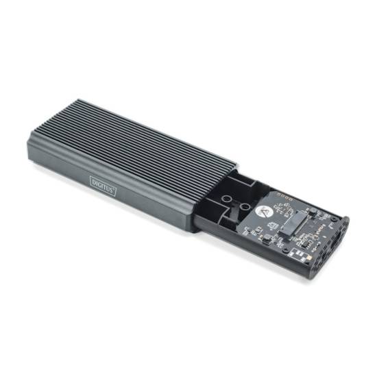 Obudowa SSD M.2 NVMe USB 4.0 USBC 40Gbps beznarzędziowa Digitus DA-71158