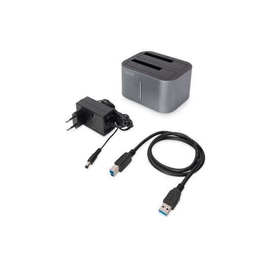 Stacja dokująca USB 3.0 Digitus DA-71540-1 klonowanie