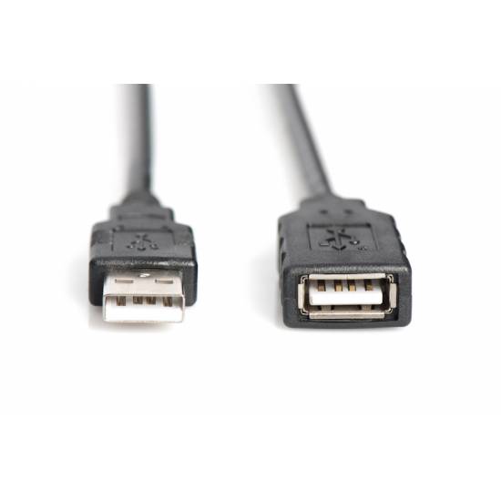 Kabel USB 2.0 A-A przedłużacz 10m aktywny Digitus DA-73100-1