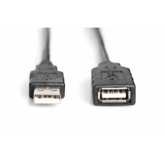 Kabel USB 2.0 A-A przedłużacz 15m aktywny Digitus DA-73101