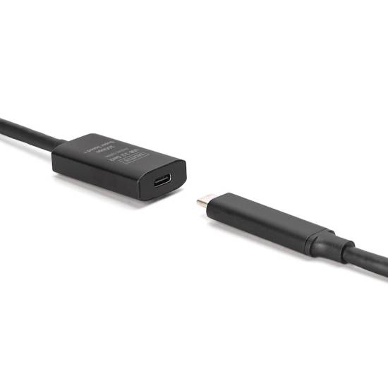 Kabel USB 3.2 USB-C -> USB-C 10G przedłużacz 5m aktywny Digitus DA-73112