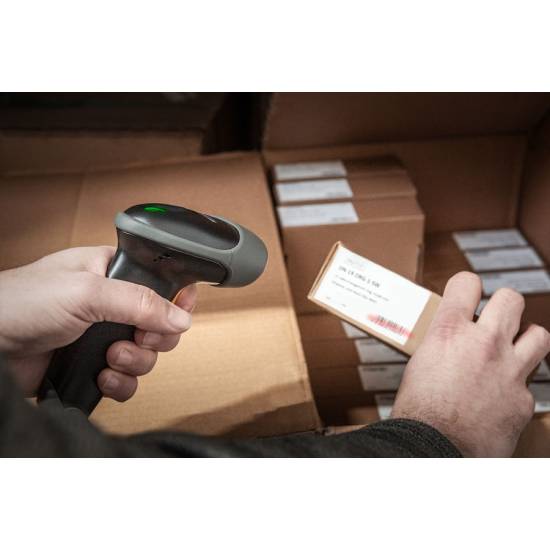 Czytnik kodów kreskowych 1D/2D Digitus DA-81003 Bluetooth bezprzewodowy z uchwytem