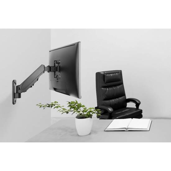 Ramię naścienne do LCD ze sprężyną gazową Digitus DA-90396 krótki