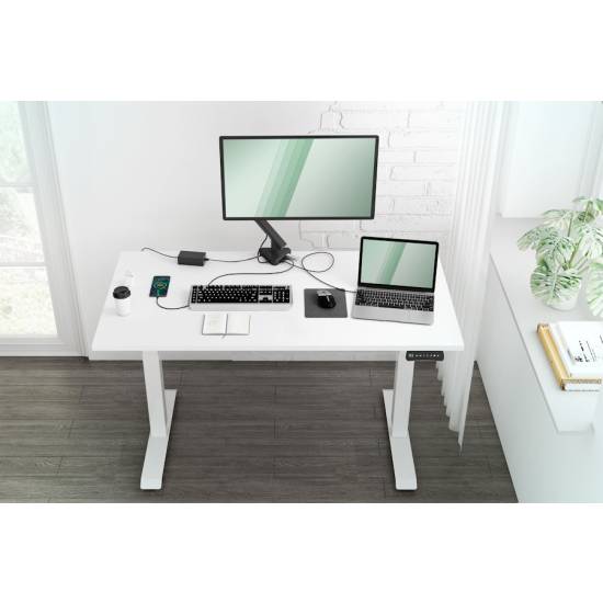 Ramię do monitora LCD ze sprężyną gazową HDMI VGA USB-C PD 87W Digitus DA-90405