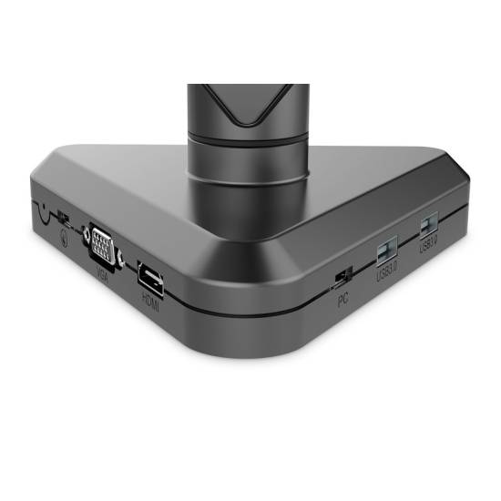 Ramię do monitora LCD ze sprężyną gazową HDMI VGA USB-C PD 87W Digitus DA-90405