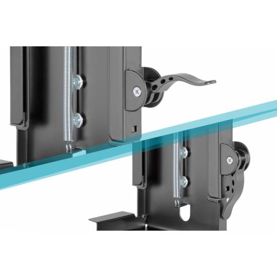 Uchwyt biurkowy na komputer regulowany Easy-Locking Digitus DA-90411