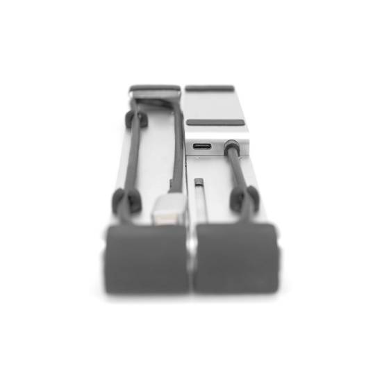 Podstawka pod notebooka z hubem USB-C 5 portów składana Digitus DA-90424
