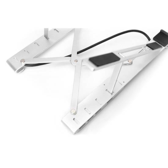 Podstawka pod notebooka z hubem USB-C 5 portów składana Digitus DA-90424