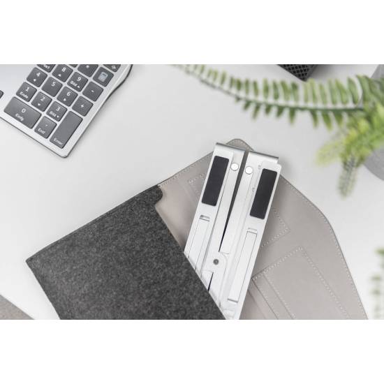 Podstawka pod notebooka z hubem USB-C 5 portów składana Digitus DA-90424