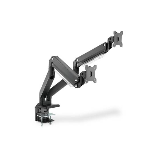 Ramię do monitora LCD ze sprężyną gazową Digitus DA-90427 podwójne