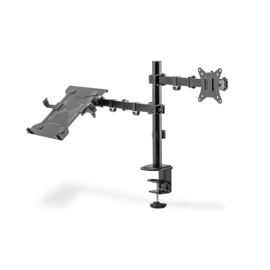Ramię do monitora LCD z półką na laptop Digitus DA-90436