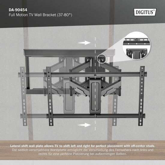 Uchwyt do TV Full Motion Digitus DA-90454