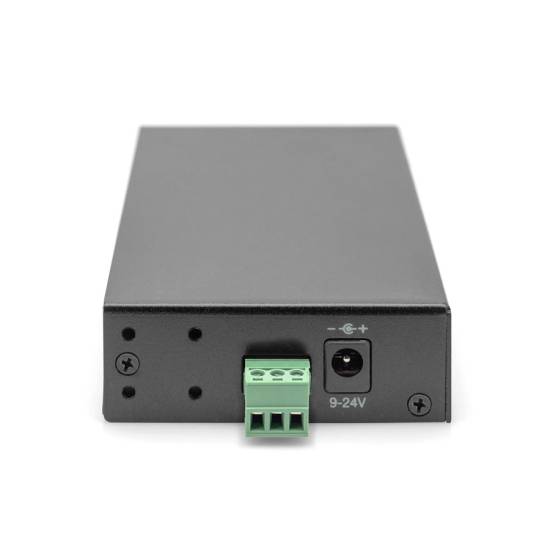 Hub USB 3.0 4-portowy przemysłowy metalowa obudowa aktywny Digitus DA-70257