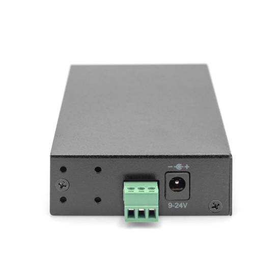 Hub USB 3.0 7-portowy przemysłowy metalowa obudowa aktywny Digitus DA-70258