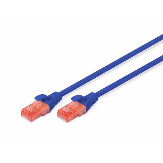 Patch cord UTP kat. 6 1m niebieski Digitus DK-1612-010/B