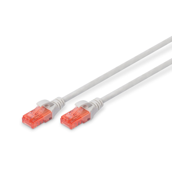 Patch cord U-UTP kat. 6 AWG 26/7 LSOH 2,0m szary Digitus DK-1617-020