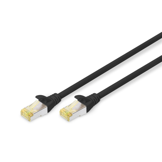 Patch cord S-FTP kat. 6A AWG 26/7 LSOH 7,0m czarny Digitus DK-1644-A-070/BL