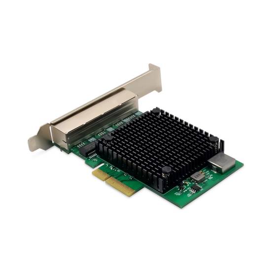 Karta PCI Express sieciowa 2.5Gbps 4-portowa Digitus DN-10136