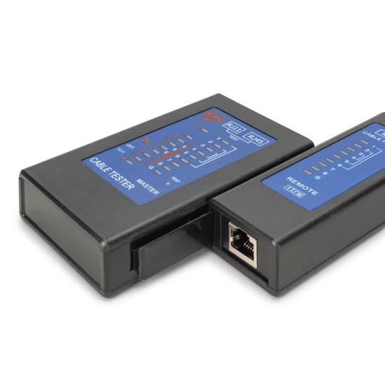 Tester kabli RJ45/RJ12/RJ11 Digitus DN-14001-2