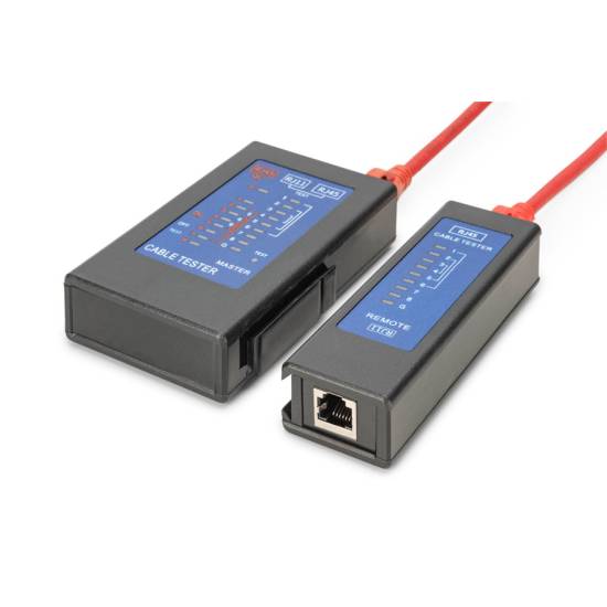 Tester kabli RJ45/RJ12/RJ11 Digitus DN-14001-2