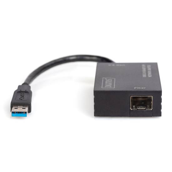 Karta sieciowa USB 3.0 -> światłowód Gigabit SFP Digitus DN-3026