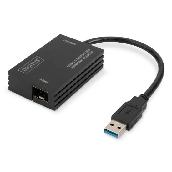 Karta sieciowa USB 3.0 -> światłowód Gigabit SFP Digitus DN-3026