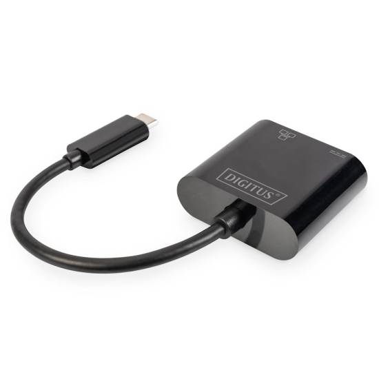 Karta sieciowa USB C -> RJ45 1Gbps PD 60W Digitus DN-3027