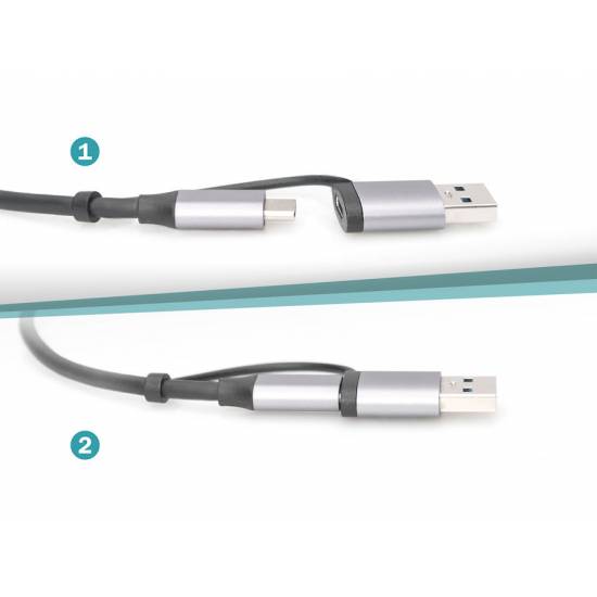 Karta sieciowa USB A / USB C 2.5Gbps Digitus DN-3028