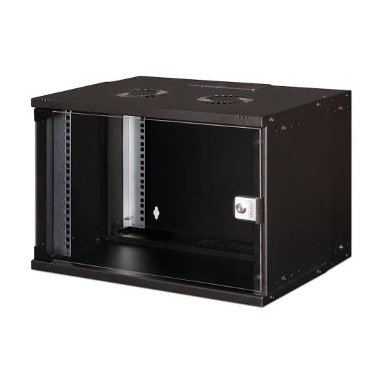 Szafa sieciowa naścienna 19" 7U SOHO PRO 370 x 540 x 400 mm czarna Digitus DN-49203