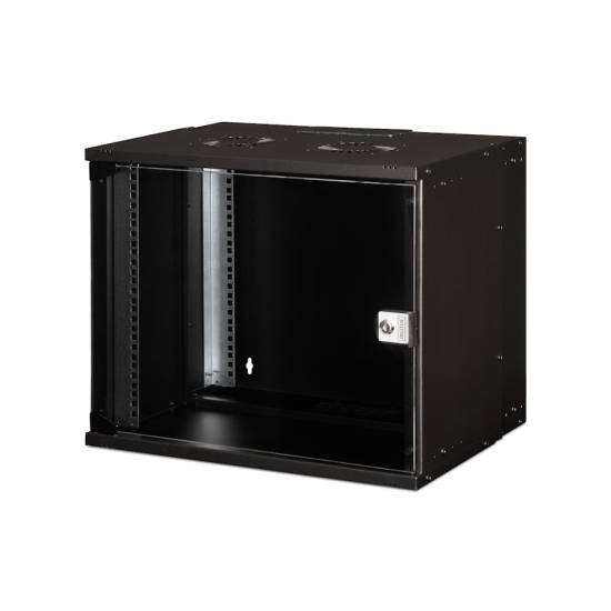 Szafa sieciowa naścienna 19" 9U SOHO PRO 460 x 540 x 400 mm czarna Digitus DN-49205