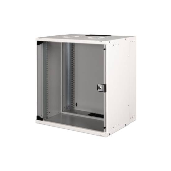 Szafa sieciowa naścienna 19" 12U SOHO PRO 595 x 540 x 400 mm szara Digitus DN-49206