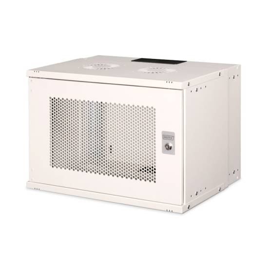 Szafa sieciowa naścienna 19" 7U SOHO PRO 370 x 540 x 400 mm szara Digitus DN-49208