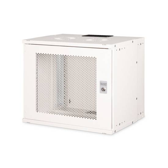 Szafa sieciowa naścienna 19" 9U SOHO PRO 460 x 500 x 400 mm szara Digitus DN-49209