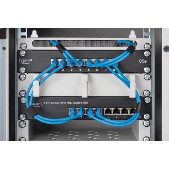 Switch Digitus DN-80114 x 8 10/100/1000Mbps do szafy 10''