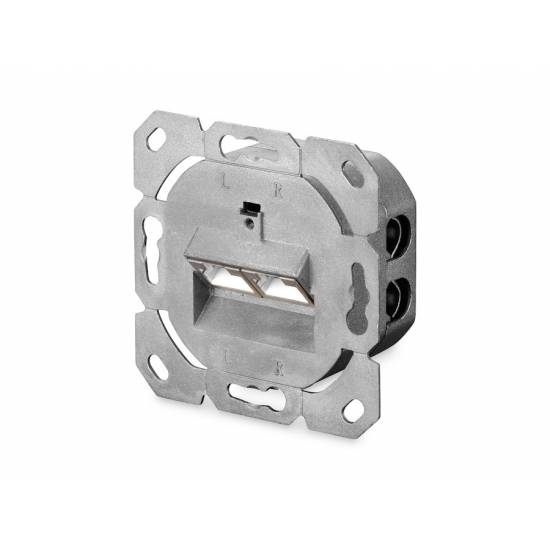 Gniazdo nadtynkowe kat 6 RJ45 ekranowane Digitus DN-9006-N