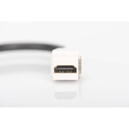 Moduł keystone HDMI 2.0 łącznik z kablem 12cm Digitus DN-93403