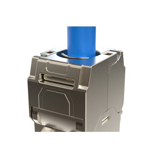 Moduł keystone RJ45 kat. 6A ekranowany króki Digitus DN-93615-S