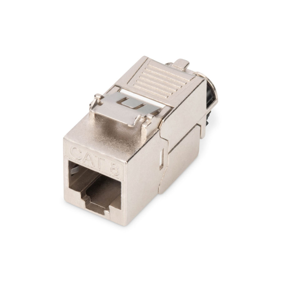 Moduł keystone RJ45 kat. 8.1 ekranowany beznarzędziowy Digitus DN-93816