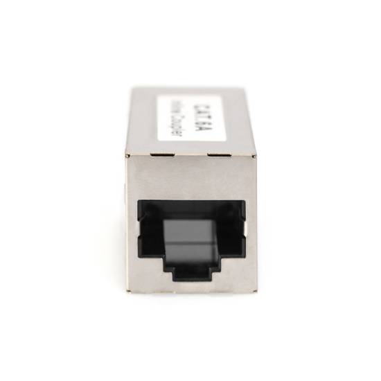 Adapter RJ45/RJ45 przelotka 1:1 kat. 6A ekranowany Digitus DN-93905